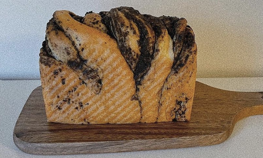 Black Sesame Toast Photo